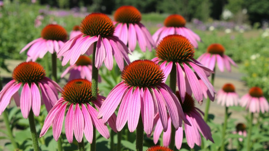 purple coneflowers thrive effortlessly