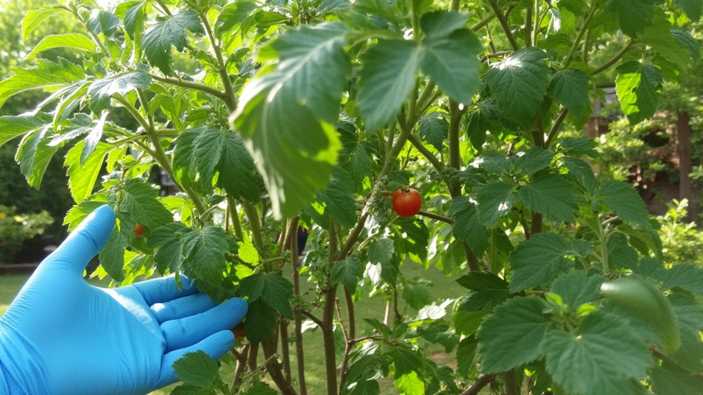 regular garden pest checks