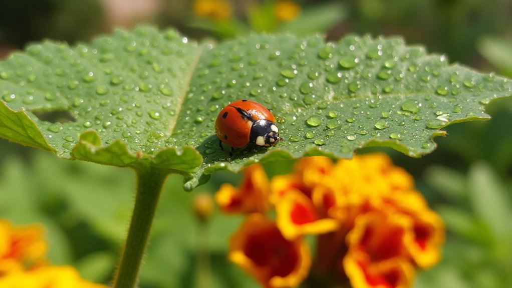 release ladybugs for aphids