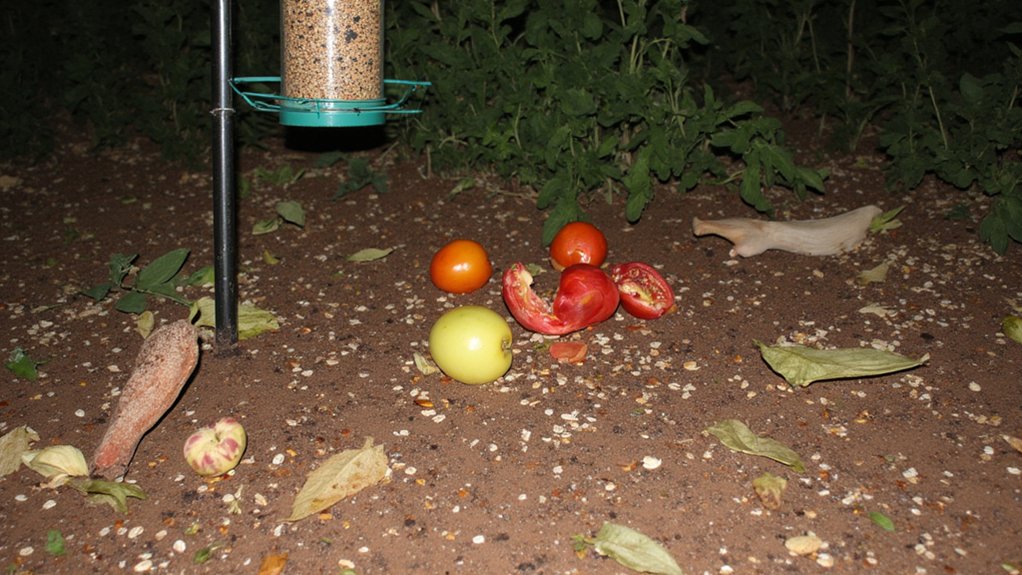 remove rodent food sources