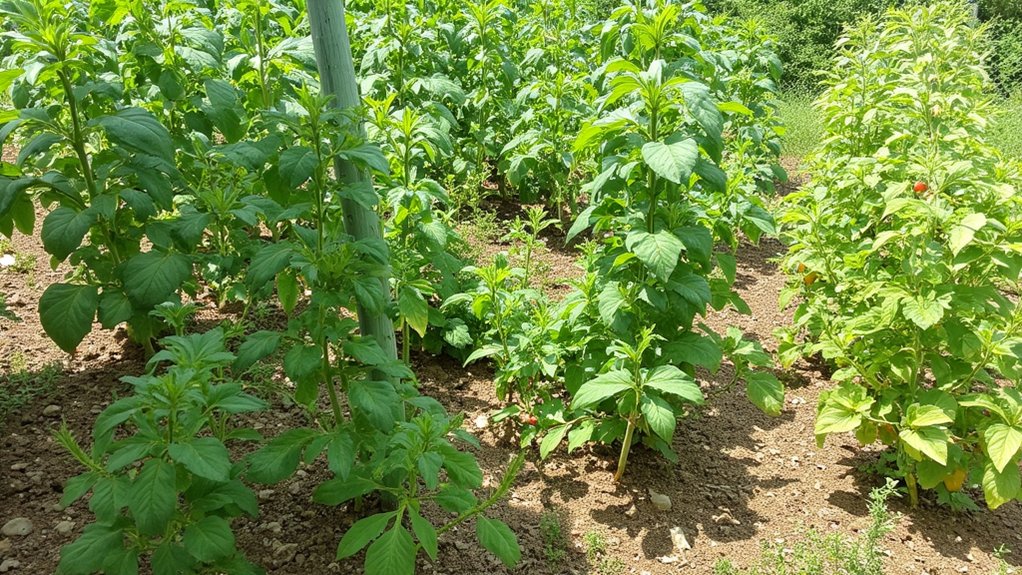 rotate crops to reduce pests