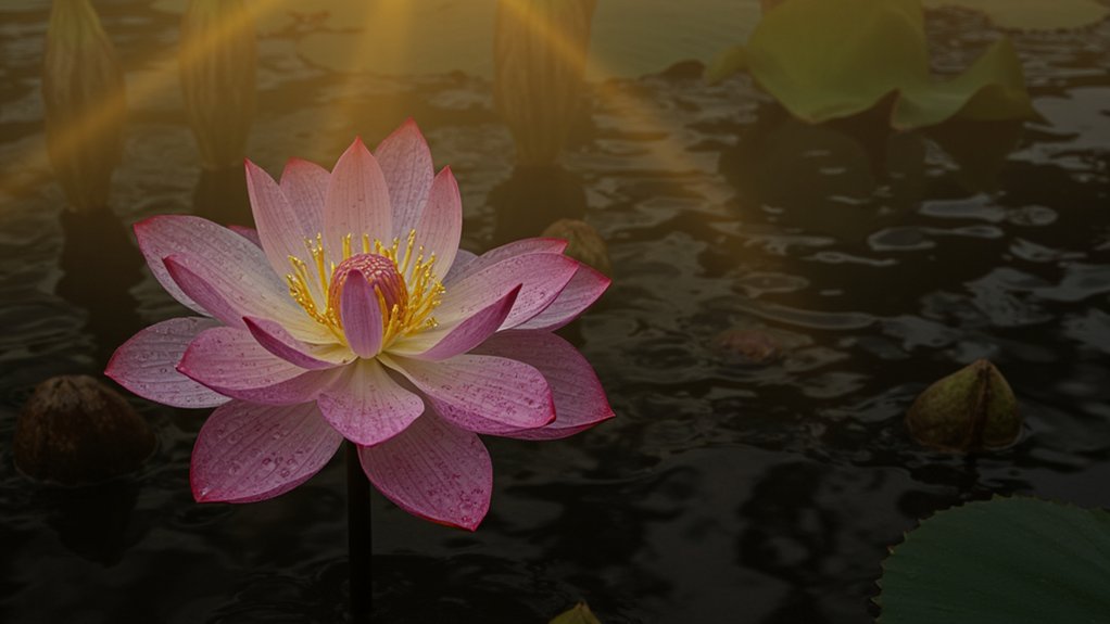 sacred flowers symbolize divinity