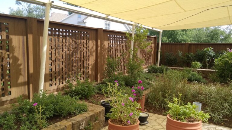 shade your garden plants