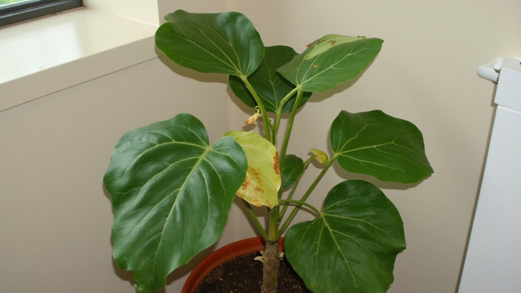 signs of fiddle leaf distress