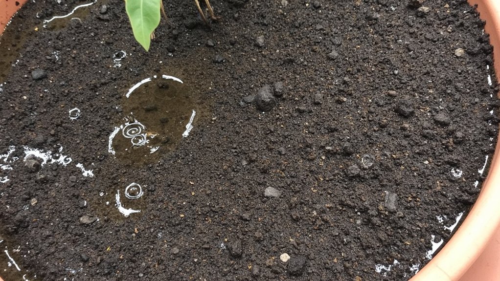 soggy soil indicates overwatering