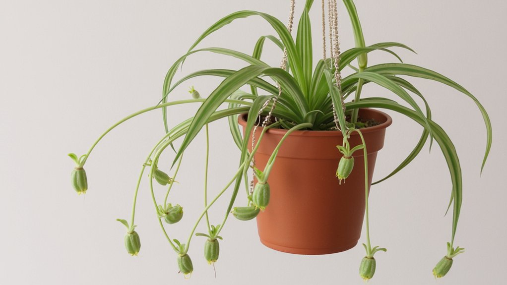 spider plant runner production