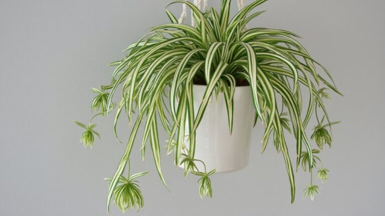 spider plants and air purification