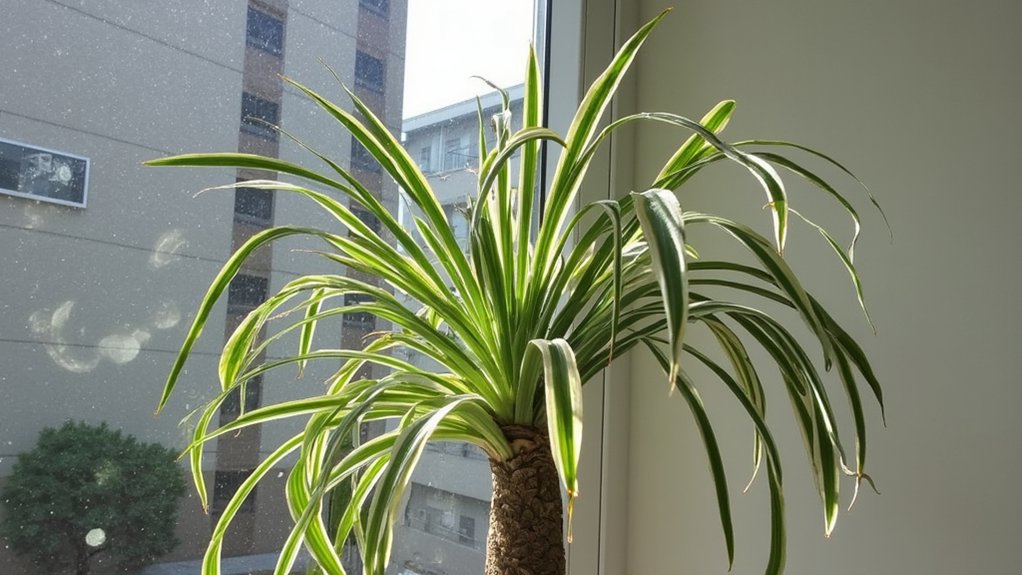 spider plants clean air