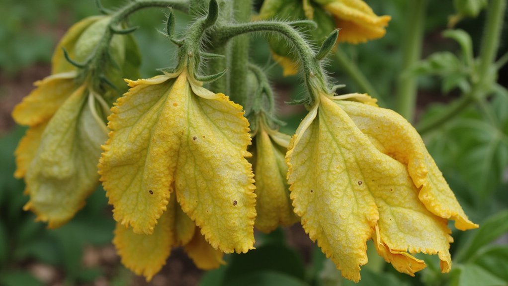 spotting wilting plant issues