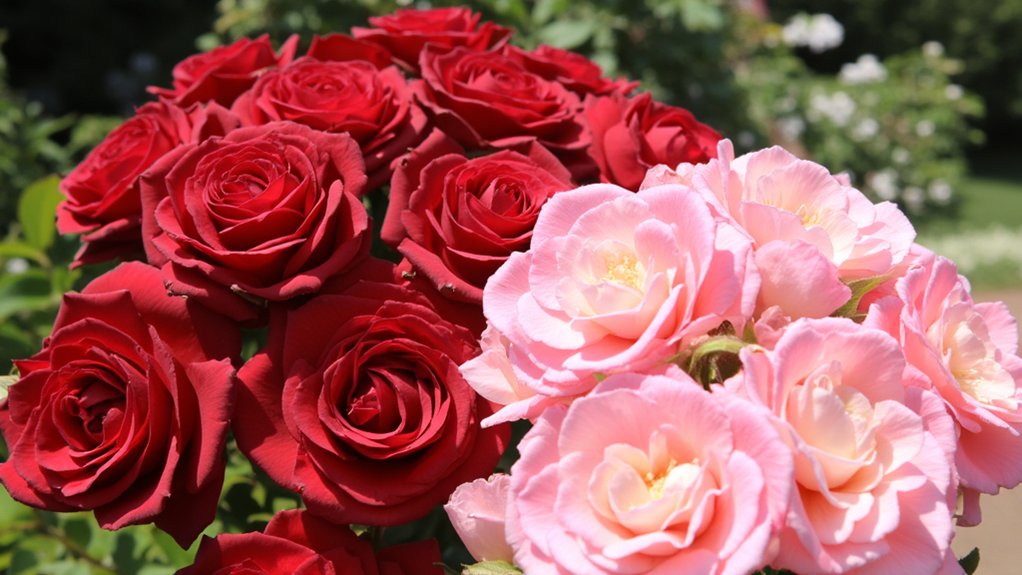 stunning rose garden textures