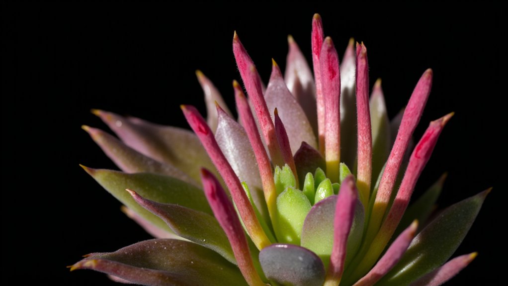 succulent color change mechanisms