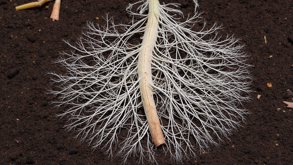 symbiotic fungal plant network