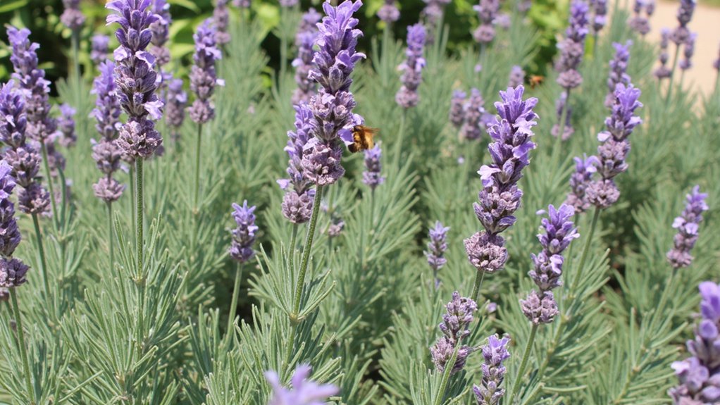 thriving lavender garden care