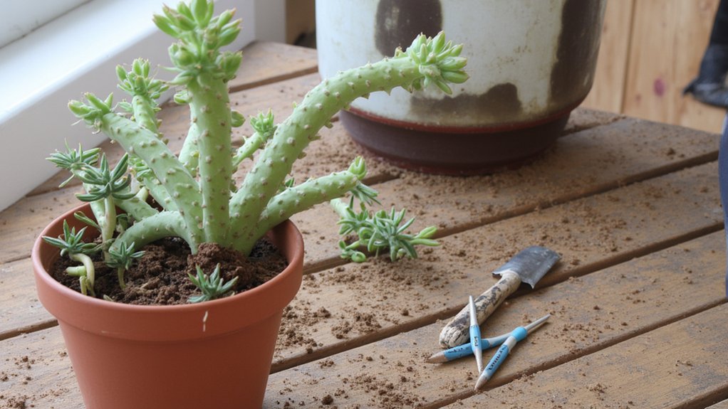 transplanting for root growth