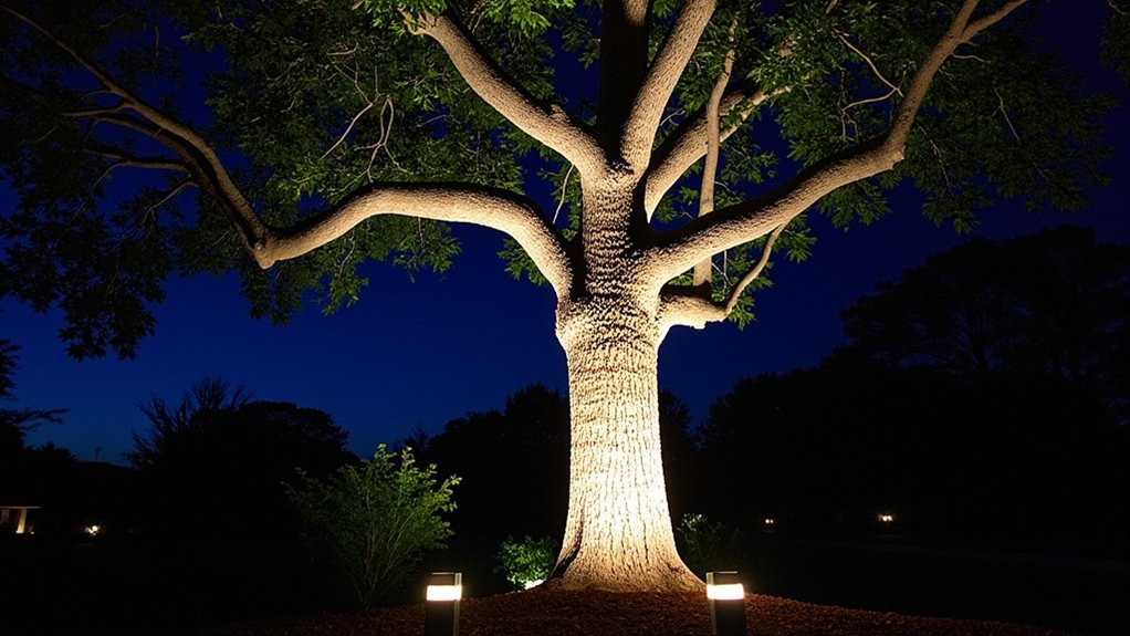 tree uplighting installation tips
