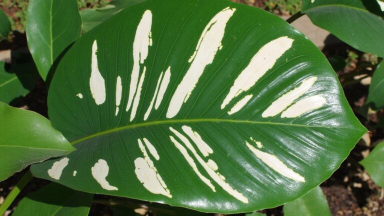 unique plant pattern development