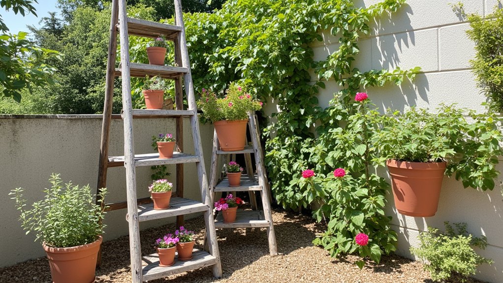 vertical garden tiered stands