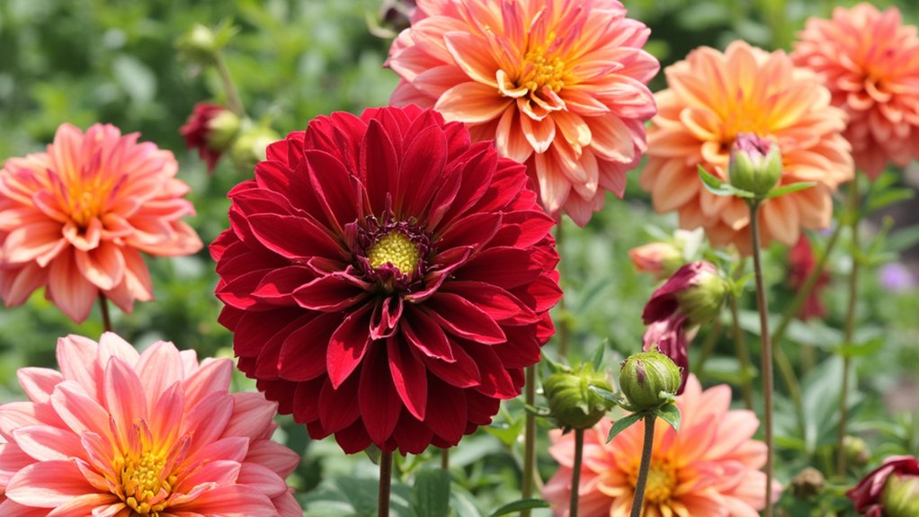 vibrant blooms sunny spots