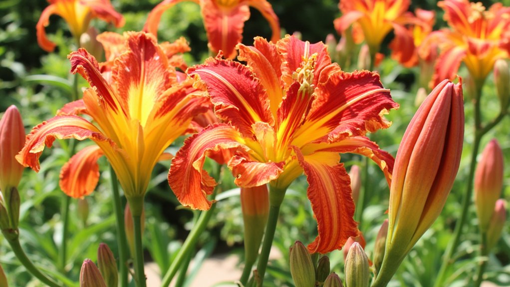 vibrant easy care daylilies