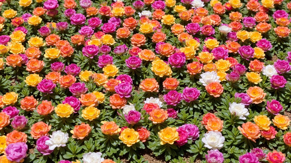 vibrant summer ground cover