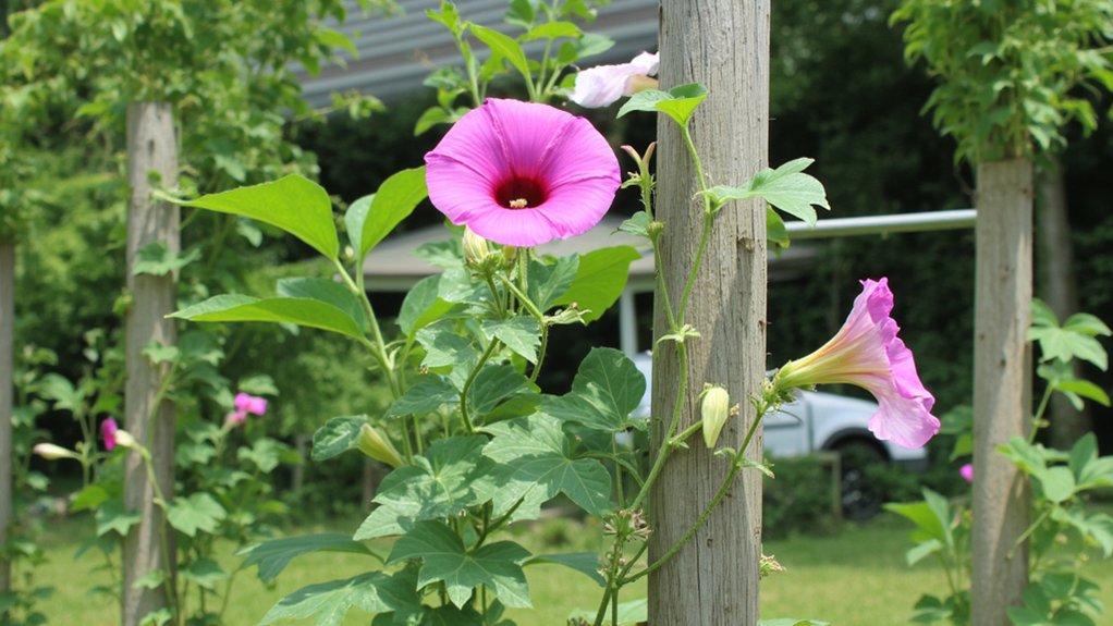 vine circumnutation reveals support
