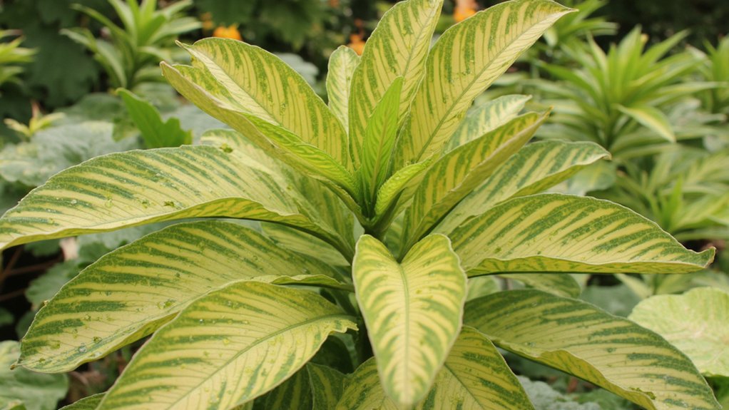 yellowing leaves indicate drainage