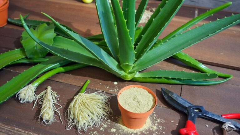 aloe plant propagation methods