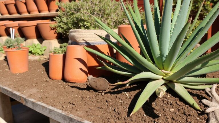 aloe repotting best practices