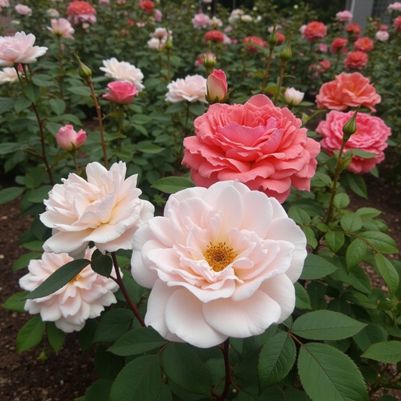 beginner friendly pink roses