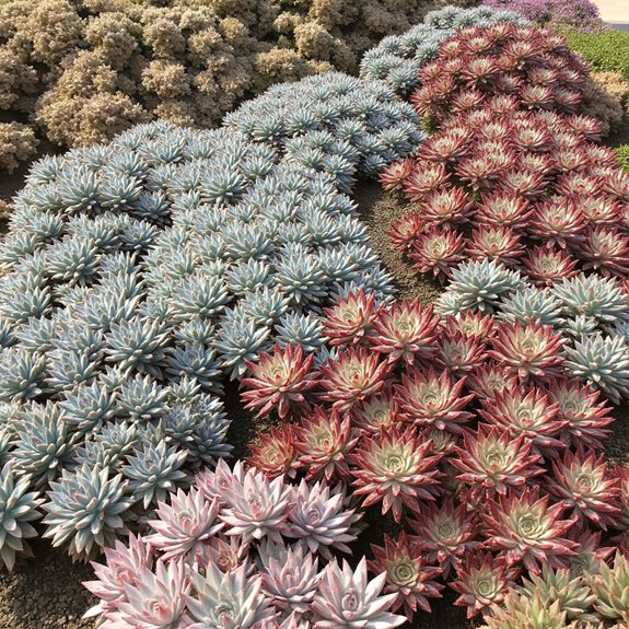bold medium sized garden specimens