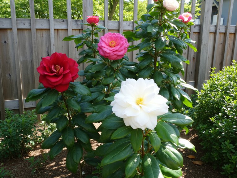 camellia sunlight preferences vary