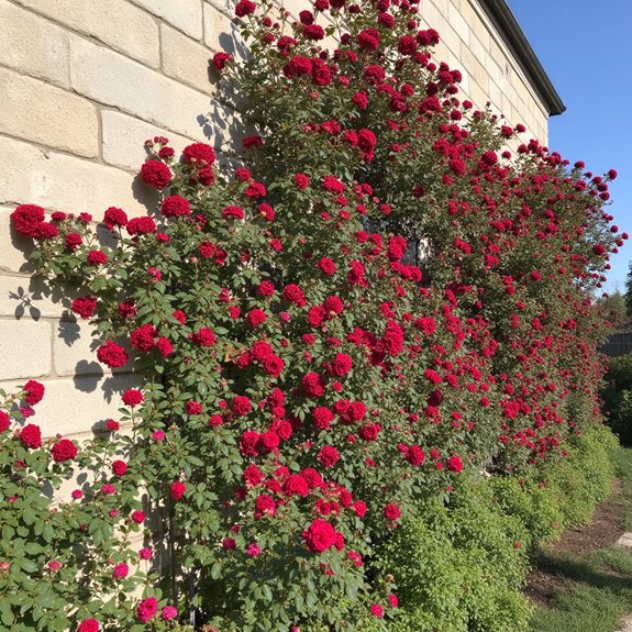 climbing roses for vertical displays