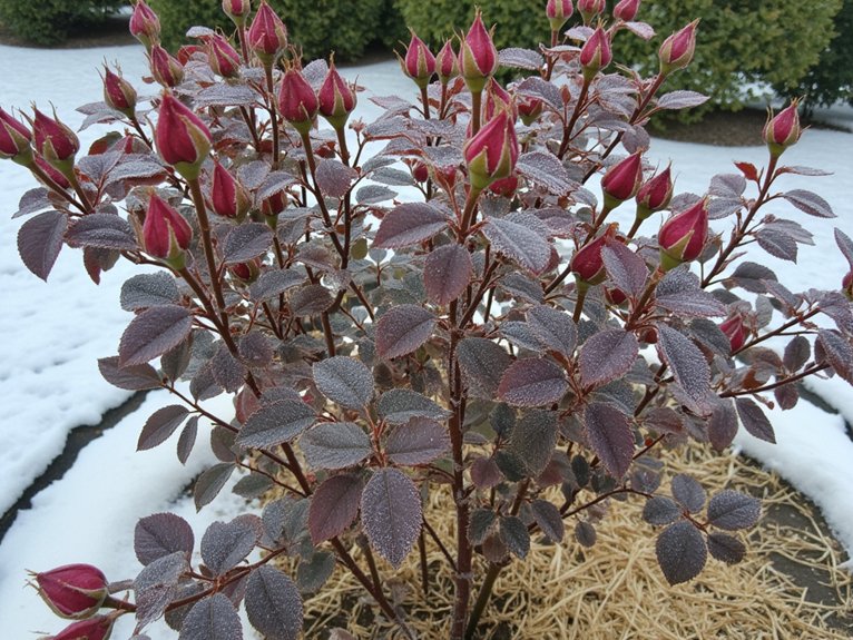 cold climate rose care