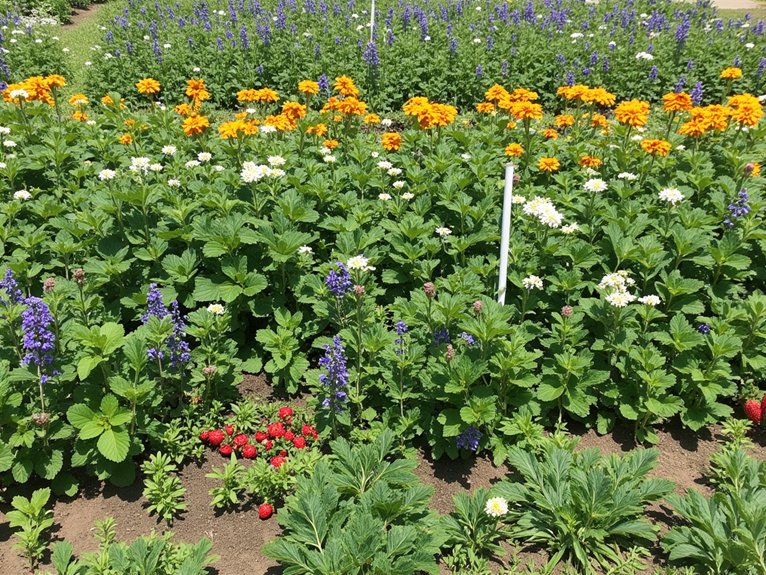 companion planting boosts strawberries