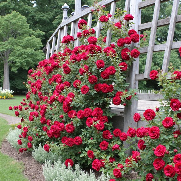 companion plants enhance roses