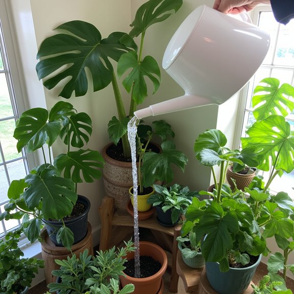 consistent watering techniques essential