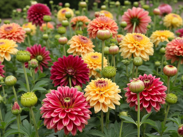 dahlias classification annuals vs perennials