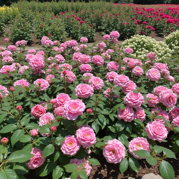 disease resistant pink rose options