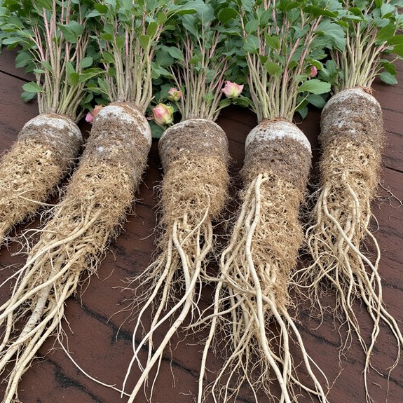 dormant soil free rose plants