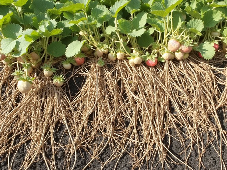 dormant soil free strawberry plants