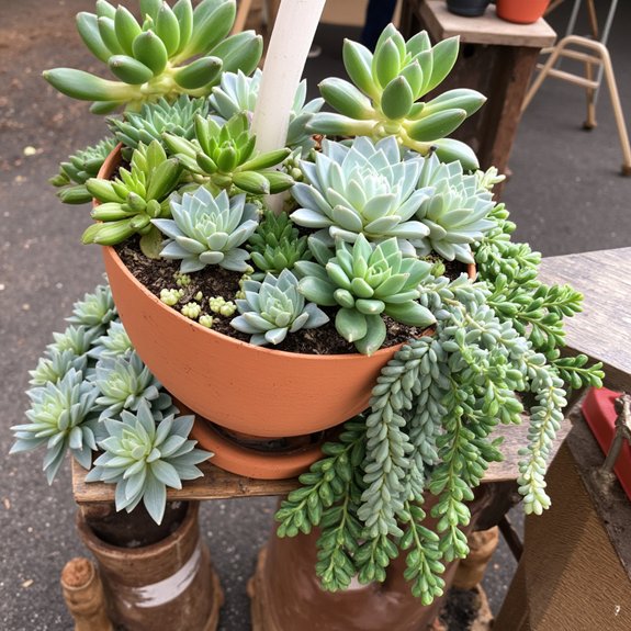 enchanting succulent plant arrangements