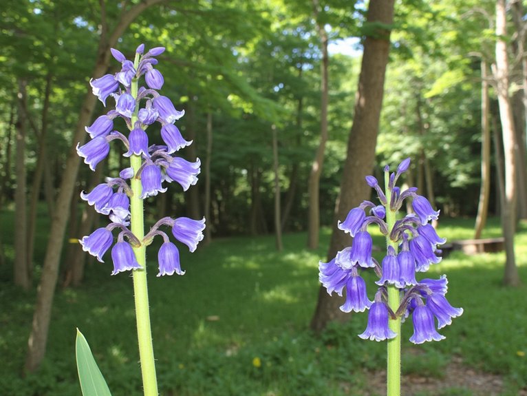 english vs spanish bluebells