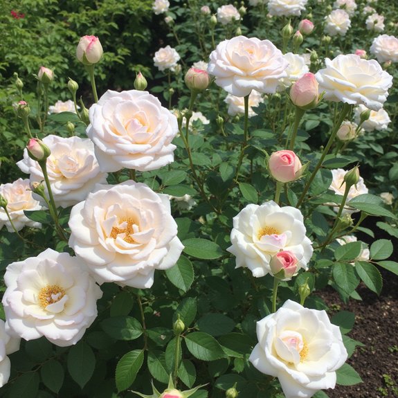 ethereal silvery pink roses