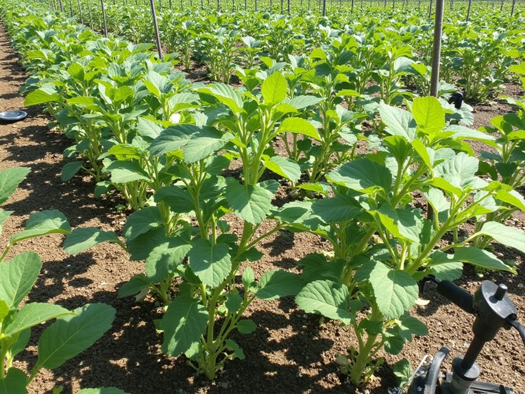 healthy eggplants need sunlight