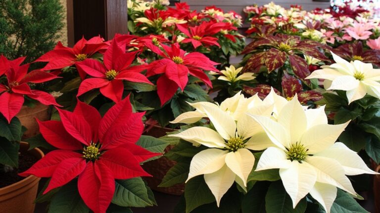 holiday poinsettia varieties selection
