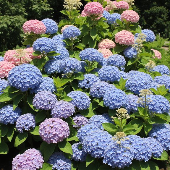 hydrangeas need balanced sunlight