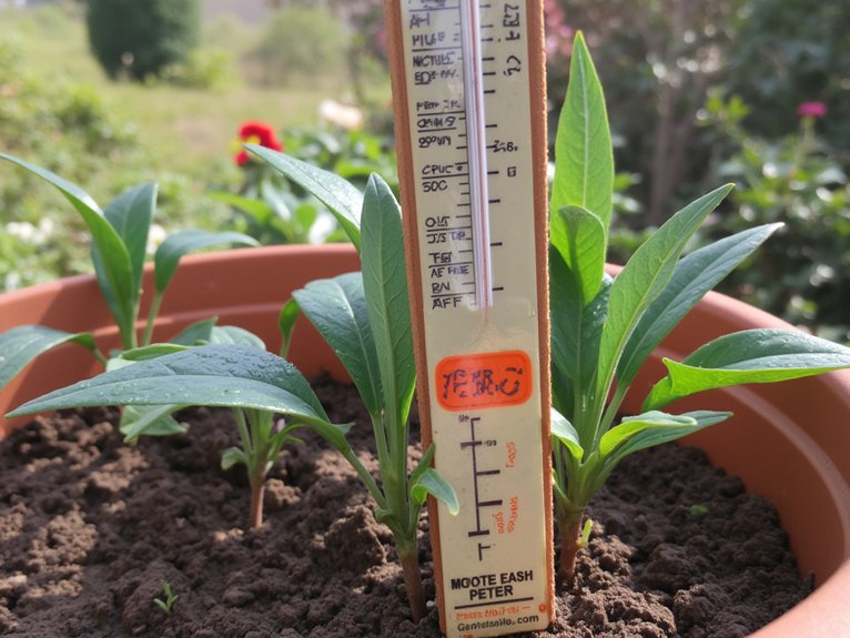 ideal morning watering conditions