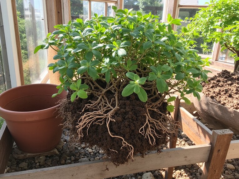 jade plant repotting techniques