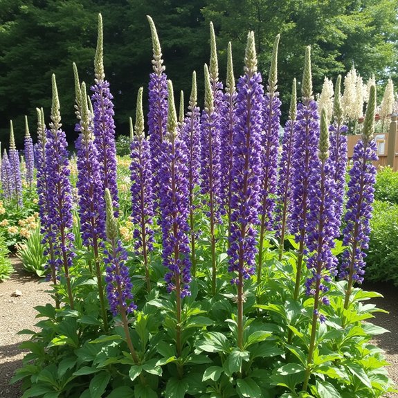 larkspur colorful drought resistant blooms
