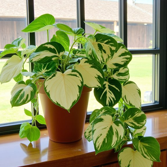 marble queen pothos care